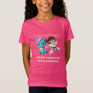 Taekwondo Witte tot Zwarte Riem T-shirt