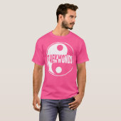 Taekwondo Yin Yang Tae Kwon Do Duality T-shirt (Voorkant volledig)