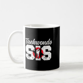 Taekwondo Zus Taekwondo Zuster Taekwondo Vechtster Koffiemok