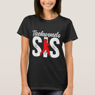 Taekwondo Zus Taekwondo Zuster Taekwondo Vechtster T-shirt