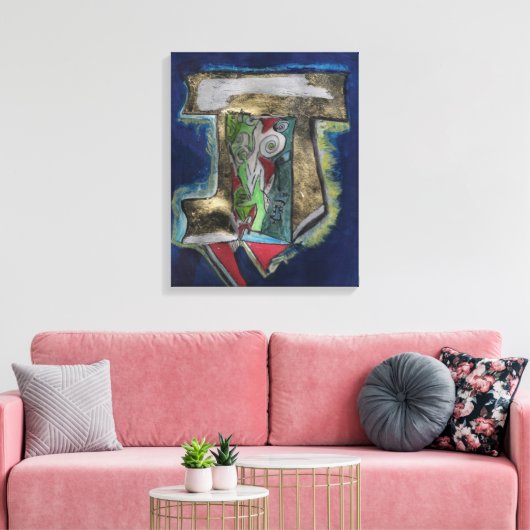 Taf Canvas Afdruk (Insitu (Woonkamer))