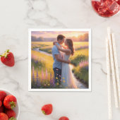 Tafel aan het hart: een servetverhaal" servet (Insitu)