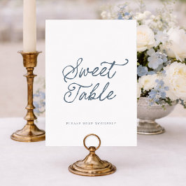 Tafel Bruiloft Bord Kaart