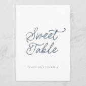 Tafel Bruiloft Bord Kaart (Voorkant)
