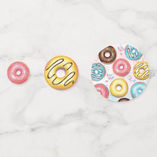 Tafel Confetti 2e verjaardag. (Achterkanten)