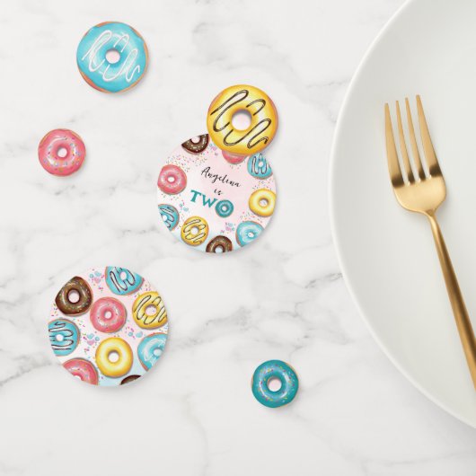 Tafel Confetti 2e verjaardag. (Groep)