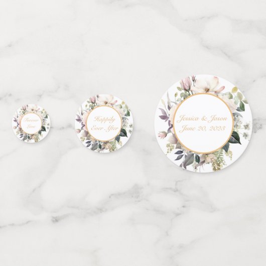 Tafel Confetti-Aangepast huwelijk Confetti (Voorkanten)