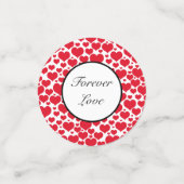 Tafel Confetti-Aangepast huwelijk Confetti (Kleine voorkant)