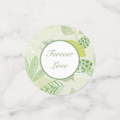 Tafel Confetti-Aangepaste Confetti van de Weddensc (Kleine voorkant)