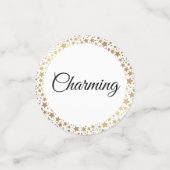 Tafel Confetti-Pageant Mengeling 1 Prachtige Getal Confetti (Kleine voorkant)