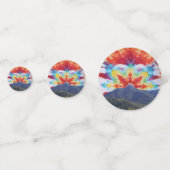 Tafel Confetti Tie Dye Mt Tamalpais (Voorkanten)