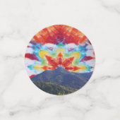 Tafel Confetti Tie Dye Mt Tamalpais (Kleine voorkant)