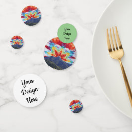 Tafel Confetti  Tie Dye Mt Tamalpais