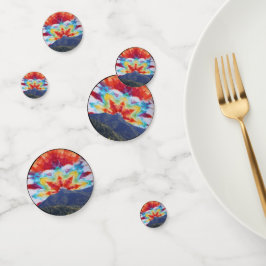 Tafel Confetti Tye-Dye Mt Tamalpais Sky Design