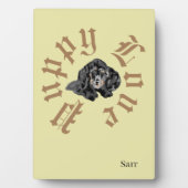 Tafel Easel Met Canvas : Puppy Love Fotoplaat (voorkant)