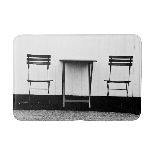 Tafel en stoelen badmat (Voorkant)