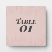 Tafel Fleur de Satin Fotoplaat (Voorkant)