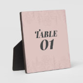 Tafel Fleur de Satin Fotoplaat (Voorkant)