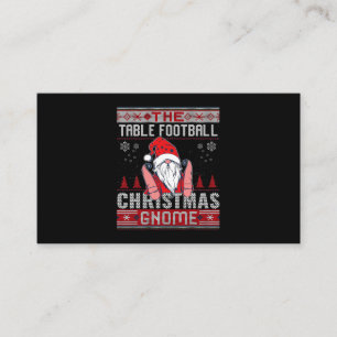 Tafel Football Matching Groep Kerstmis Gnome Lelij Visitekaartje