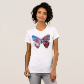 Tafel in de lentesvlinder t-shirt (Voorkant volledig)