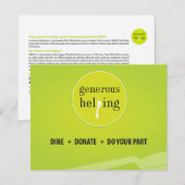 Tafel Kaart (Voorkant / Achterkant)