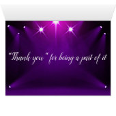 Tafel Kaart #13 - In de Spotlight Wedding / Party (Binnen Horizontaal (Onder))