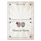 Tafel Kaarten Naam van gast bruiloft suiker schede (Voorkant)