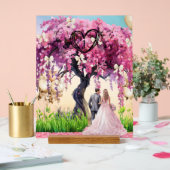 tafel nr acryl bord (Huwelijk)