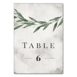 Tafel nr. Classic RUSTIC Kaart