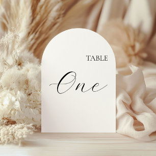 Tafel Nummer Een Kaart