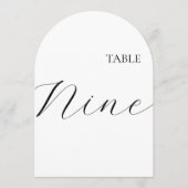 Tafel Nummer Negen Kaart (Voorkant)