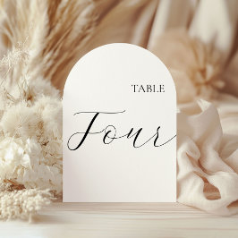 Tafel Nummer Vier Kaart