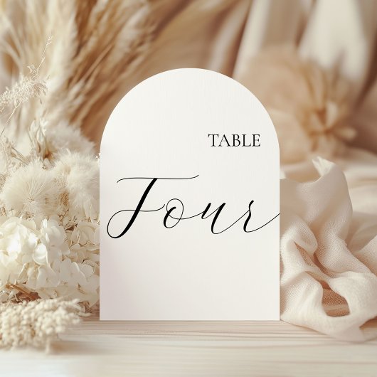Tafel Nummer Vier Kaart