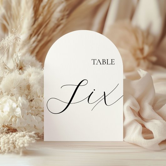Tafel Nummer Zes Kaart