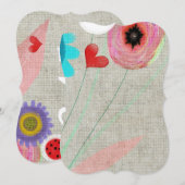 Tafel nummers voor bruiloft kaart (Voorkant / Achterkant)