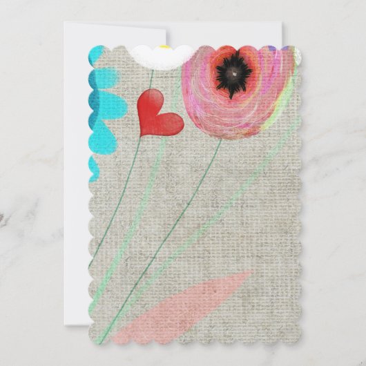 Tafel nummers voor bruiloft kaart (Voorkant)