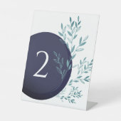 tafel nummers voor feest of bruiloft reclamebord met voetstuk (Voorkant)