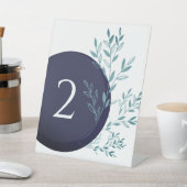 tafel nummers voor feest of bruiloft reclamebord met voetstuk (Insitu)