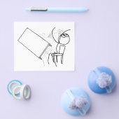 Tafel Omkeren Omkeren Rage Face Meme Flyer (Enkel)