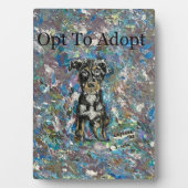 Tafel Plaque en Ezel Fotoplaat (voorkant)