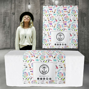 Tafel Runner Banner Zakelijk Logo Nagelstylist Wandkleed