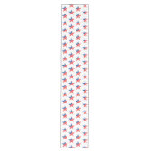 Tafel Runner-July 4th Stars Korte Tafel Runner Medium Tafelloper (Voorkant)