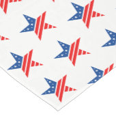 Tafel Runner-July 4th Stars Korte Tafel Runner Medium Tafelloper (Hoek)