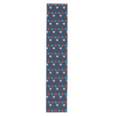 Tafel Runner-July 4th Stars Korte Tafel Runner Medium Tafelloper (Voorkant)