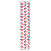 Tafel Runner-July 4th Stars Korte Tafel Runner Medium Tafelloper (Voorkant)