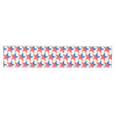 Tafel Runner-July 4th Stars Korte Tafel Runner Medium Tafelloper (Horizontaal)