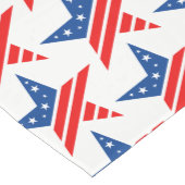 Tafel Runner-July 4th Stars Korte Tafel Runner Medium Tafelloper (Hoek)