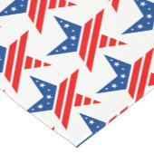 Tafel Runner-July 4th Stars Korte Tafel Runner Tafelloper (Hoek)
