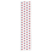 Tafel Runner-July 4th Stars Korte Tafel Runner Tafelloper (Voorkant)
