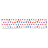 Tafel Runner-July 4th Stars Korte Tafel Runner Tafelloper (Horizontaal)